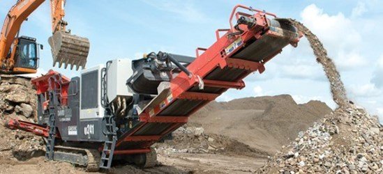 Sandvik QJ241 Recycling demolition material