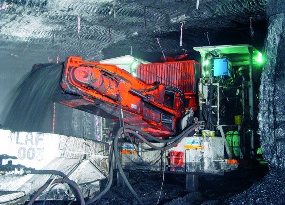 Sandvik MB770 FLP bolter miner